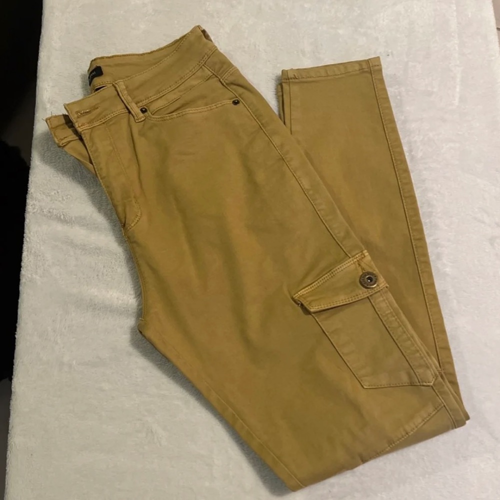 Womens khaki jeans size L